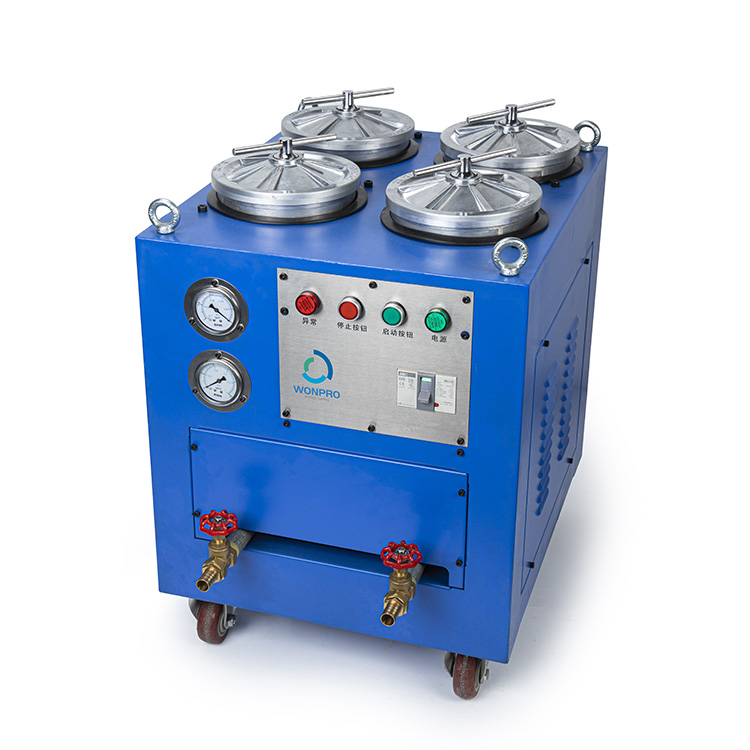 Máquina de filtro de aceite móvil 4R