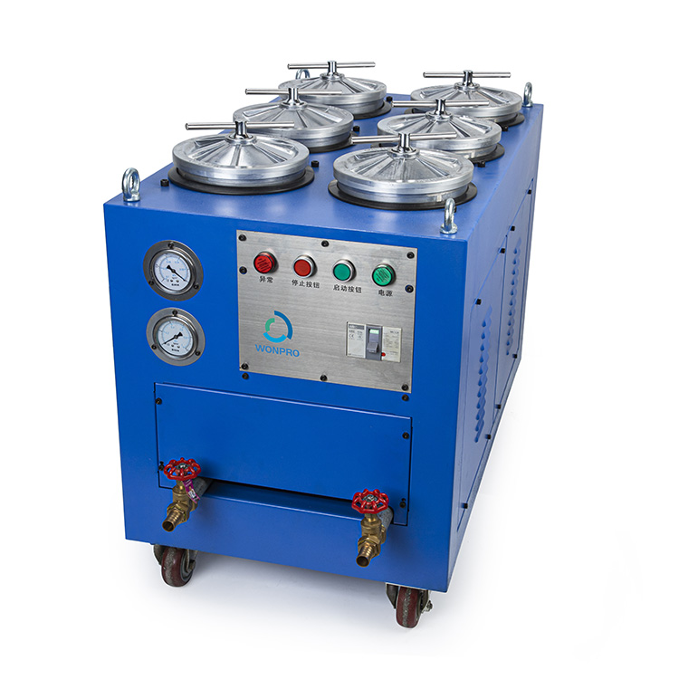 Máquina de filtro de aceite móvil 6R